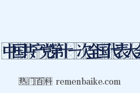 中国共产党第十一次全国代表大会是什么意思的图片